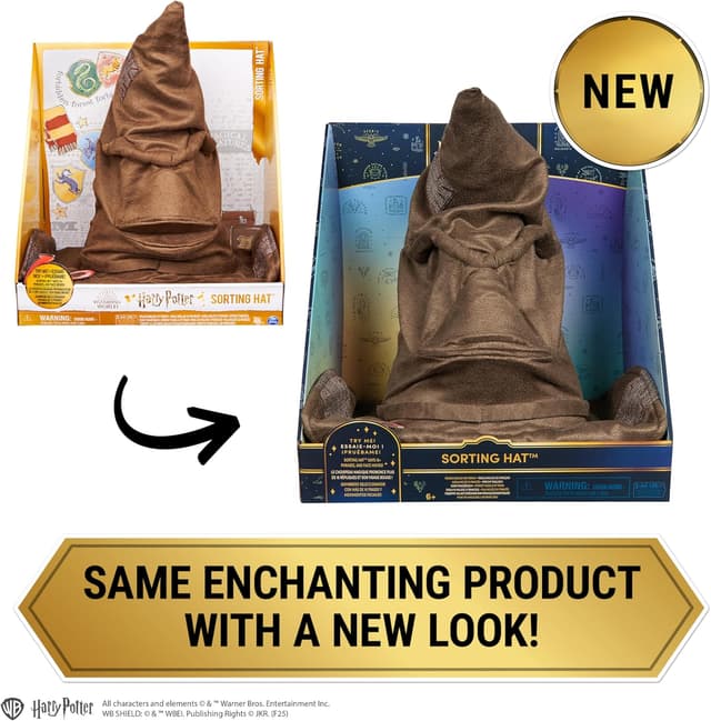 Detalle 2 de Wizarding World Harry Potter Talking Sorting Hat