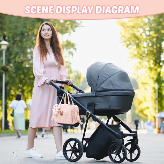 Detalle de Noaya Baby changing bag travel