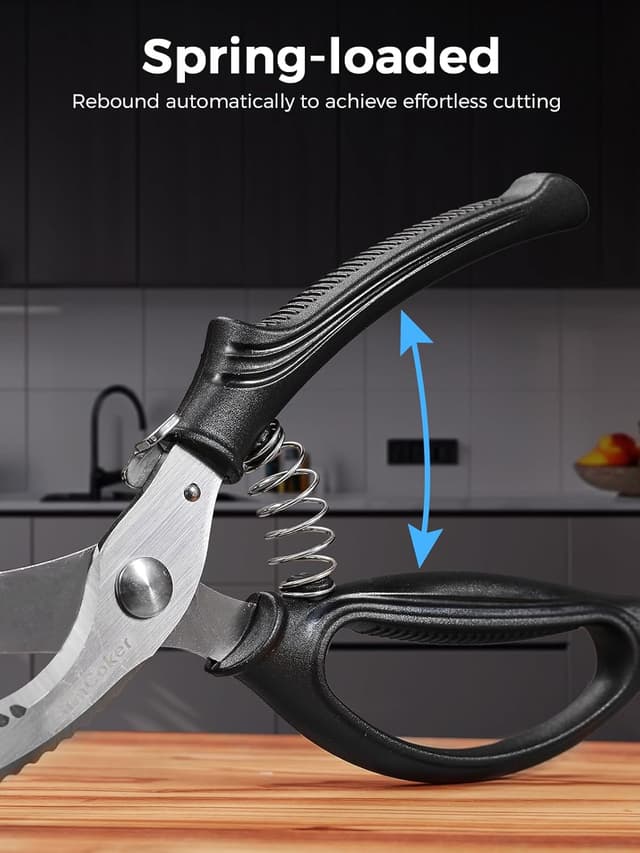 Thumbnail 4 de Poultry Shears Heavy-Duty Kitchen Scissors for Meat ✂