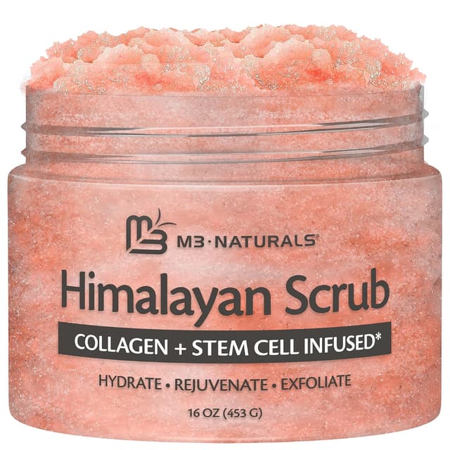 Detalle de M3 Naturals Himalayan Salt Scrub 16 fl oz