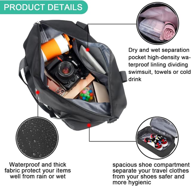 Thumbnail 4 de CS COSDDI Travel Duffel Bag 29L