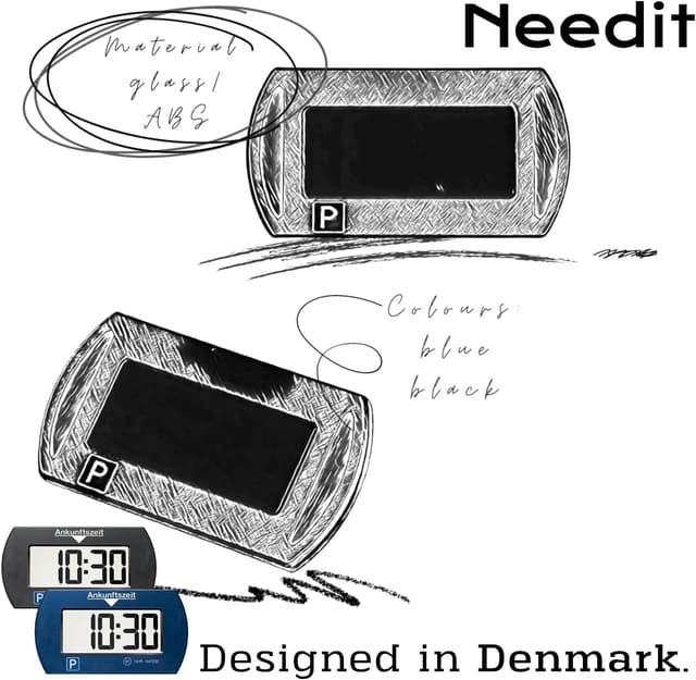Thumbnail 6 de Needit Park Mini I Elektronische Parkscheibe