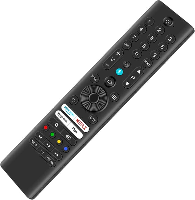 Thumbnail 6 de VINABTY Replacement Voice Remote for select Toshiba/Finlux Ultra 4K LED TVs (IR, pairing required)