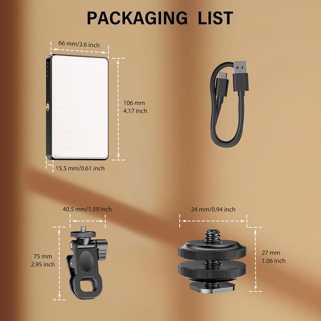 Thumbnail 6 de SEAEYES Selfie Licht Handy mit 120 LEDs