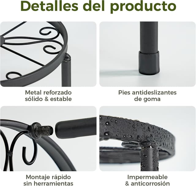 Thumbnail 3 de Bamworld soportes para flores 5 piezas