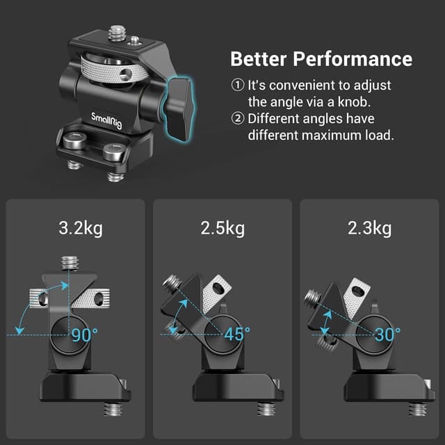 Detalle 2 de SMALLRIG 2904B Monitorhalterung 5"–7"