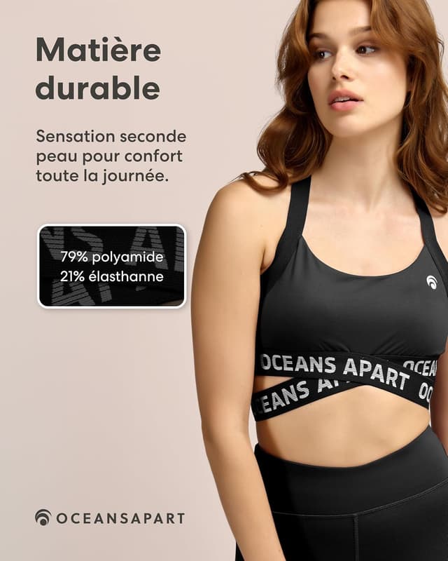 Thumbnail 4 de Brassière OCEANSAPART Beauty Racerback respirante ⚙