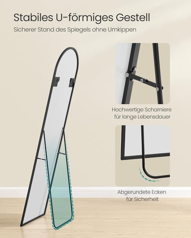 Thumbnail 3 de SONGMICS Ganzkörperspiegel 150 x 40 cm