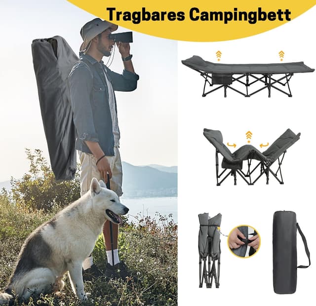 Thumbnail 6 de ATORPOK SHOP Campingbett klappbar 200 kg