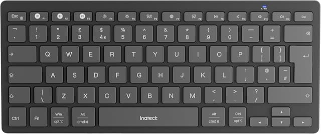 Detalle de Inateck KB01003 Bluetooth multi-device keyboard 3‑device compact