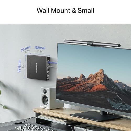 Thumbnail 7 de Mercusys MS105GS‑M2 Switch 5 puertos Multi‑Gigabit 2,5 Gbps 📡