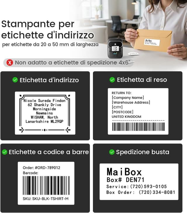 Thumbnail 4 de Phomemo M110 stampante etichette 🖨