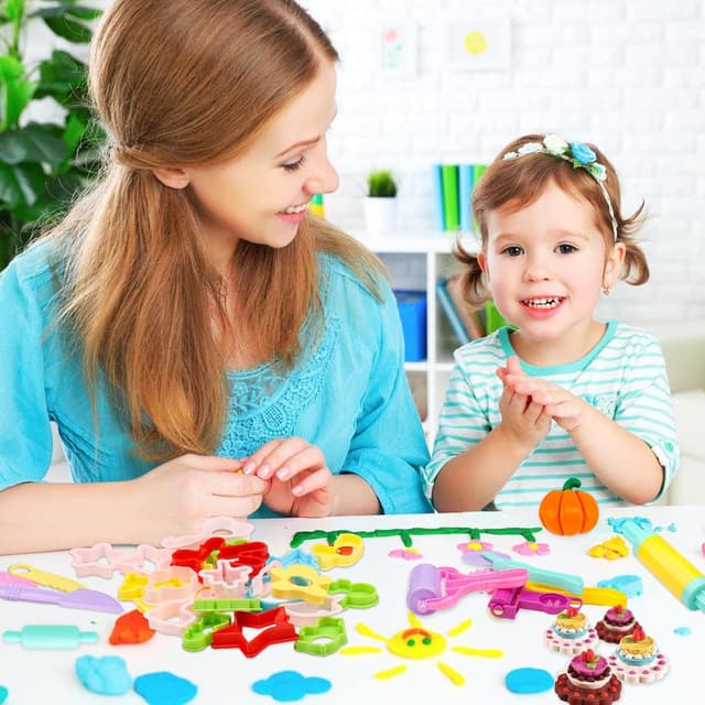 Detalle 1 de DOITEM Clay and Dough Tools 29 piece set