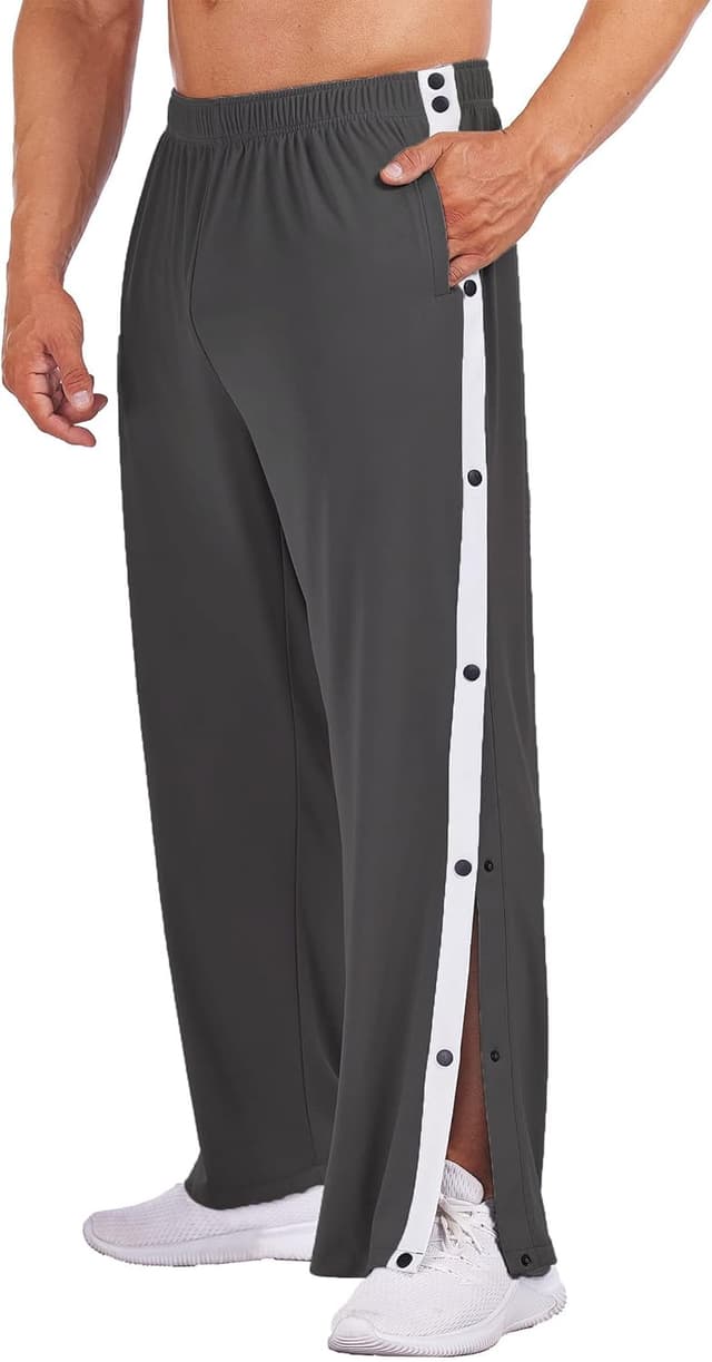 Thumbnail 6 de Deyeek Men's Tear Away Basketball Pants with Pockets