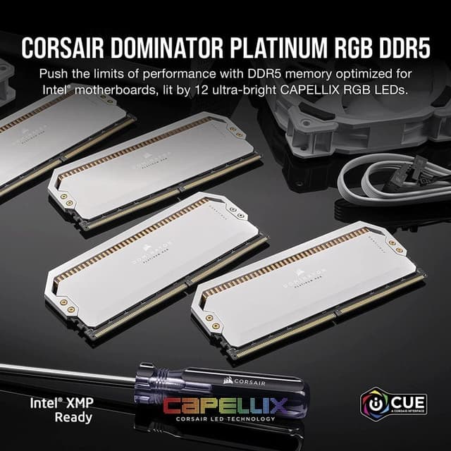 Thumbnail 3 de Corsair Dominator Platinum DDR5 64GB 5600MHz