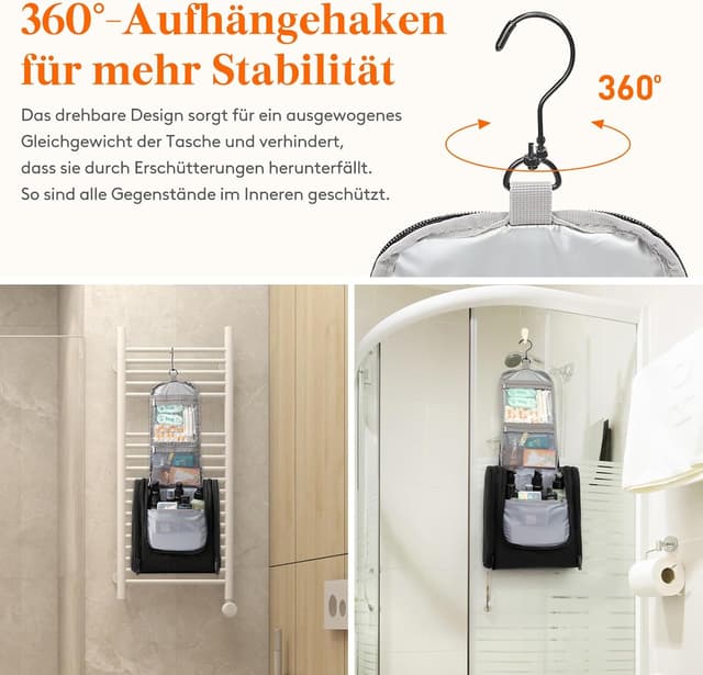 Thumbnail 2 de Lifewit Große Kulturbeutel Herren