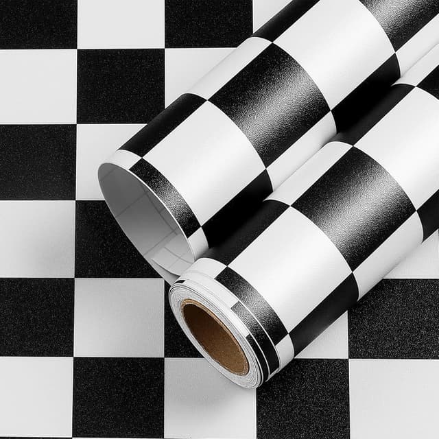 Thumbnail 5 de YENHOME Tapete Selbstklebend Kariert Muster 40x300 cm