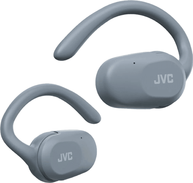 Detalle de JVC HA-NP40T Blau In-Ear-Kopfhörer mit Open-Ear-Design und IPX4