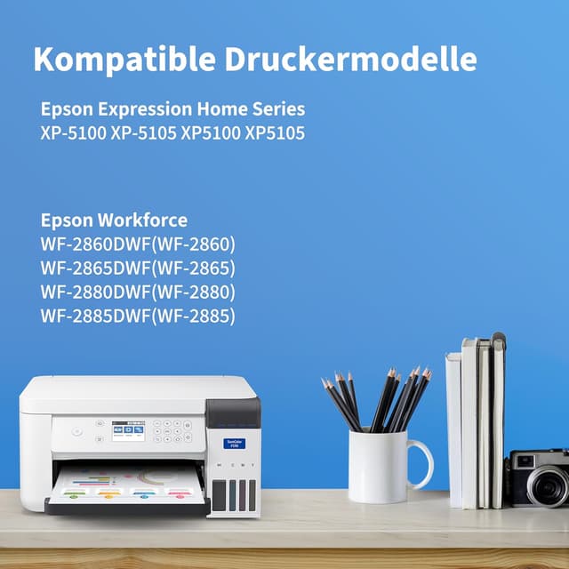 Detalle 2 de Vintella 502XL Multipack kompatible Druckerpatronen für Epson 502/502XL (8er-Pack) für XP-5100, XP-5150 und WF-2860