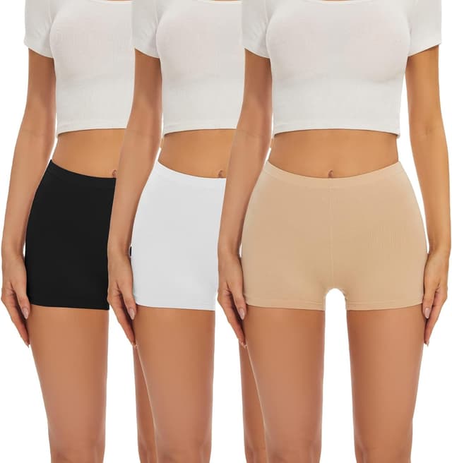 Detalle de SIHOHAN Boxershorts Damen Baumwolle, Kurz