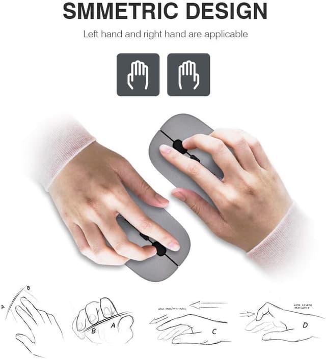 Thumbnail 5 de INPHIC Wireless Mouse Rechargeable 1600 DPI