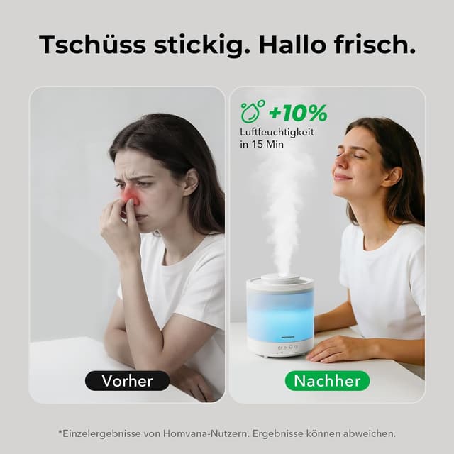 Thumbnail 2 de Homvana H103 Luftbefeuchter für Baby