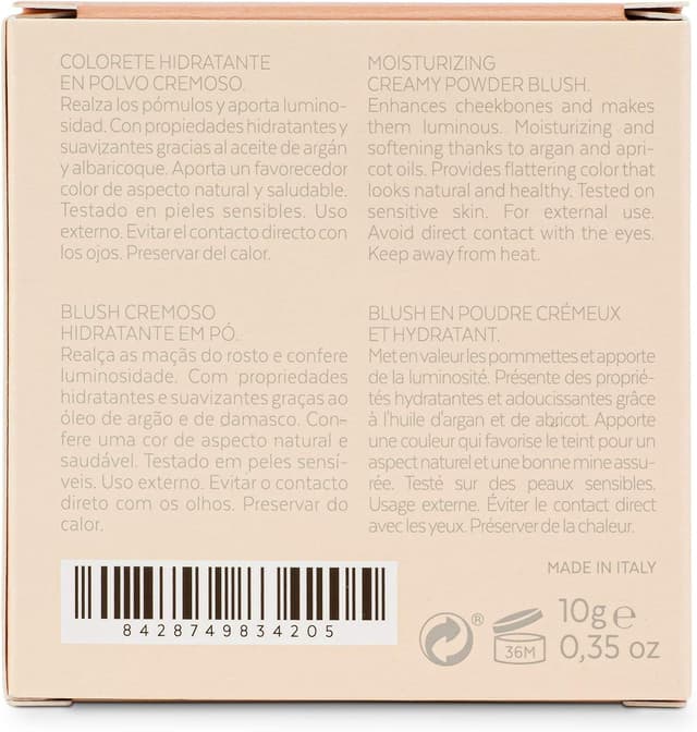 Detalle de Sensilis Blush Effet Velours, teinte 2, 10 g 🎨