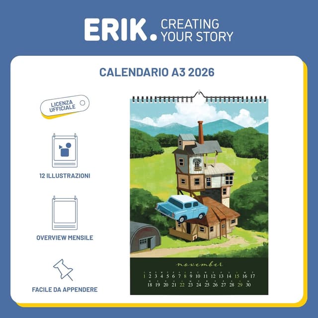 Thumbnail 1 de Calendario Harry Potter 2026 A3 📅