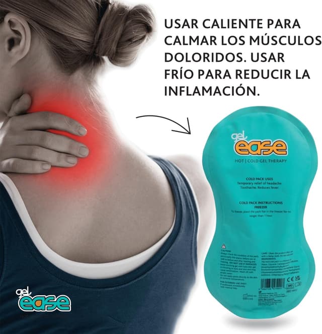 Detalle 2 de Reliance Medical Bolsas de Gel Ease ❄️🔥 Para Dolor Muscular