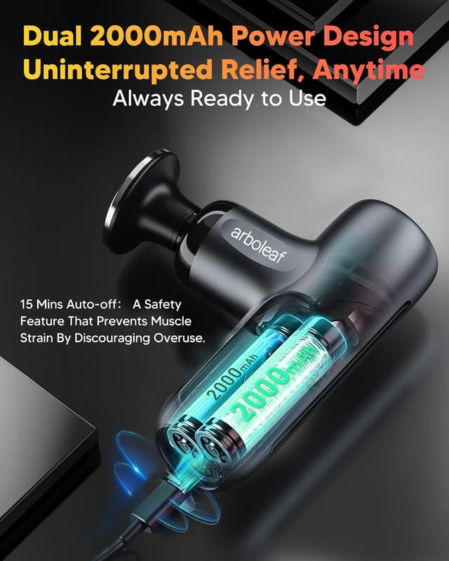 Detalle de Arboleaf Mini pistola massaggio 8 mm