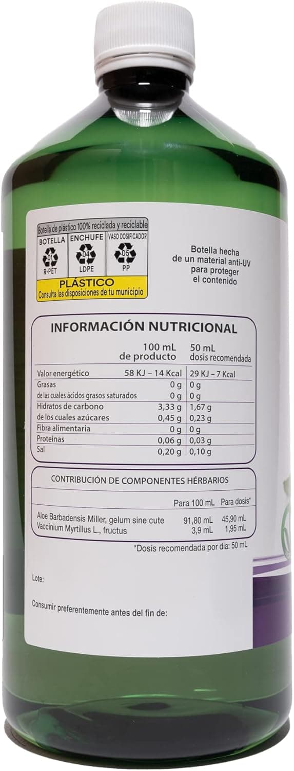 Thumbnail 2 de Benessence Jugo de Aloe Vera y Arándano 1L 🍹