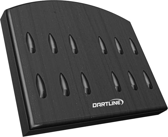 Imagen de Porte-fléchette mural bois 12 fléchettes en OfertitasTOP