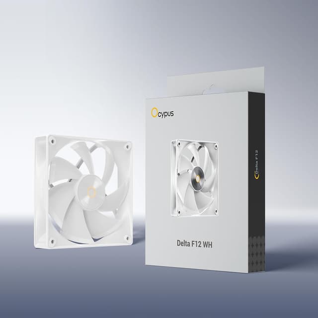 Detalle 2 de Ocypus Delta F12 120-mm PC-Lüfter (4-Pin PWM) mit bis zu 2.000 U/min