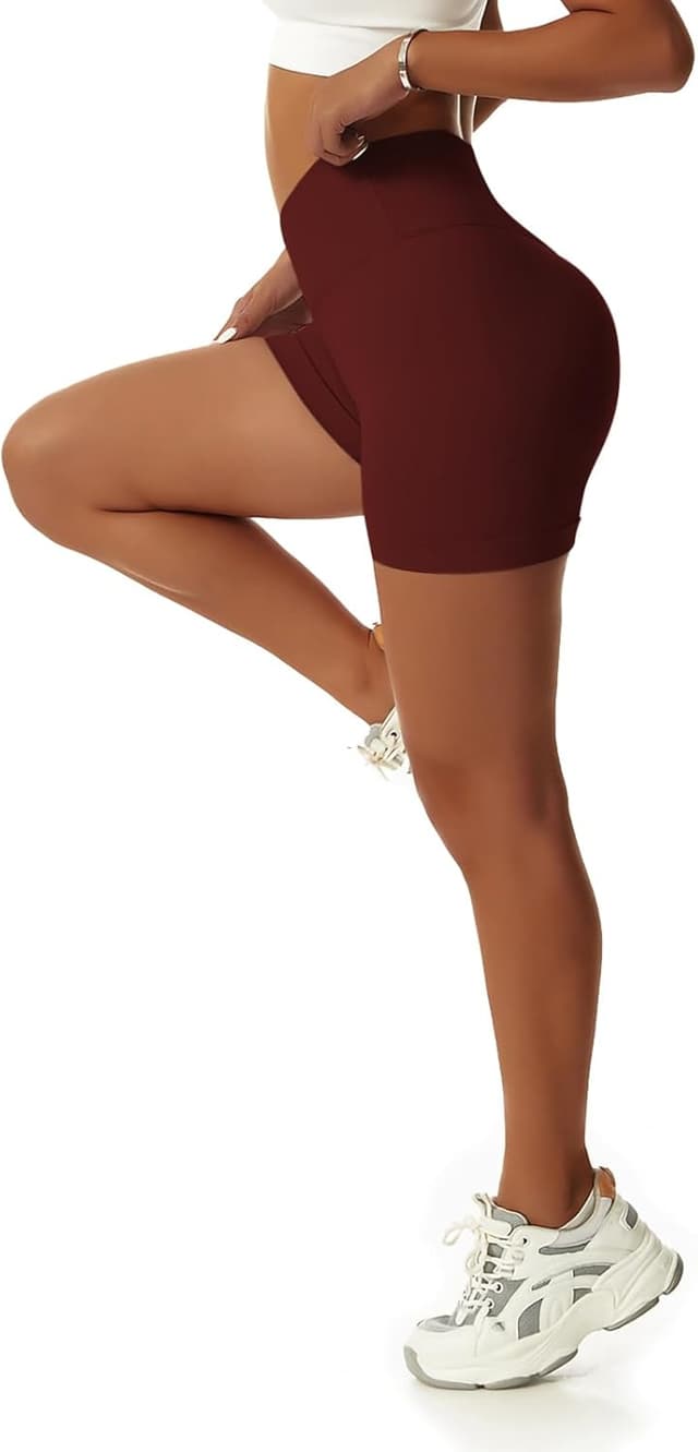 Detalle 1 de Vertvie Damen Gym Shorts mit 4-Wege-Stretch