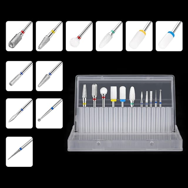 Thumbnail 1 de Brocas cerámicas 12 piezas para esmeriladora 3/32