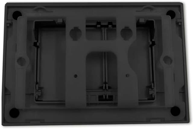 Thumbnail 4 de Wunderbad Drückerplatte Schwarz Matt 2-Mengen