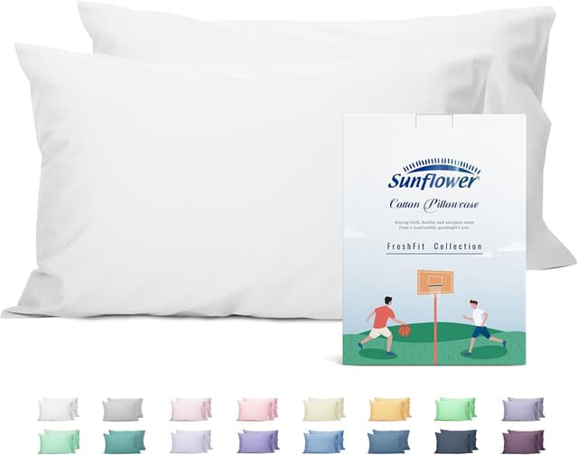 Detalle de Sunflower Queen Pillowcases 20×30 inches