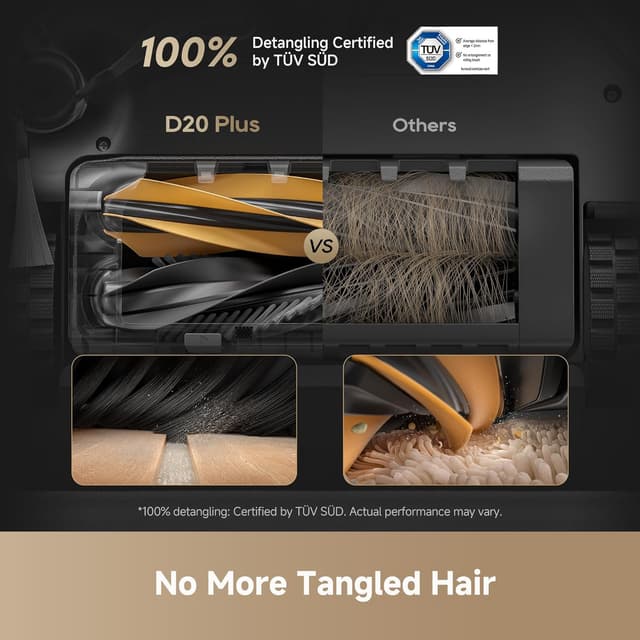 Detalle de Dreame D20 Plus robot vacuum 13000Pa