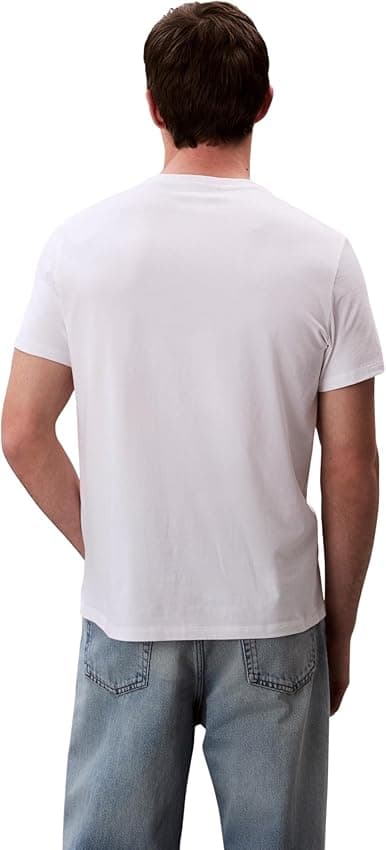 Thumbnail 6 de Calvin Klein Camiseta Badge Jersey algodón XL roja