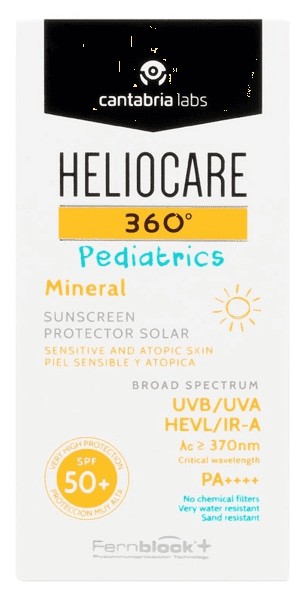 Detalle 2 de Heliocare 360 Pediatrics Protector solar SPF50+ 2x50 ml