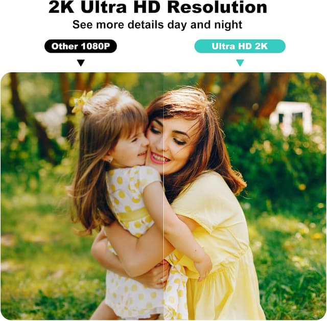 Thumbnail 1 de Wireless 2K Security Cameras with AI