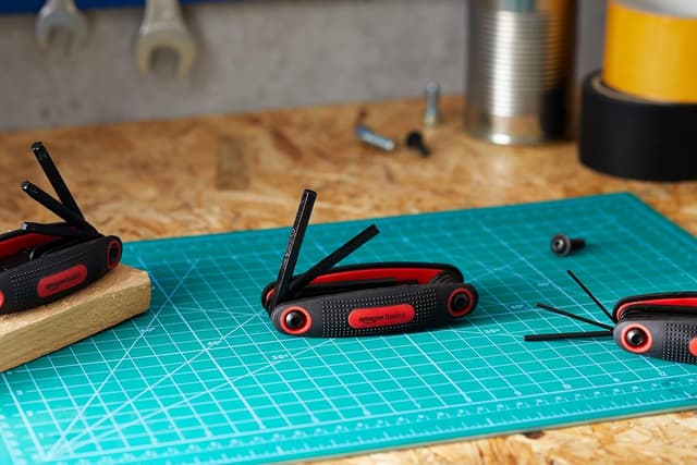 Thumbnail 6 de Amazon Basics Folding Hex Key Set 3-Pack 🛠