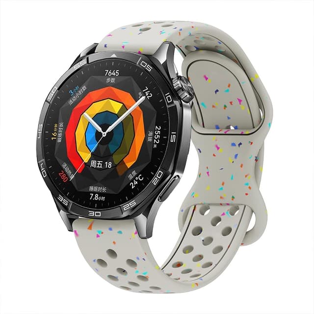 Detalle de 22mm Sport Watch Strap for Garmin Vivoactive 4 & Venu 4 (silicone TPU replacement band)