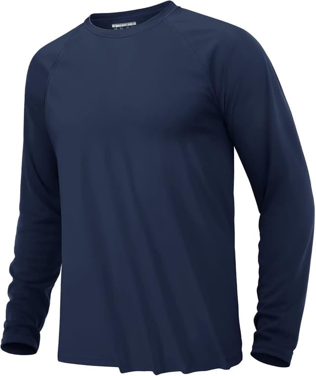 Thumbnail 6 de KEFITEVD Men’s Summer Long Sleeve Quick Dry Top – Lightweight Outdoor Beach Shirt