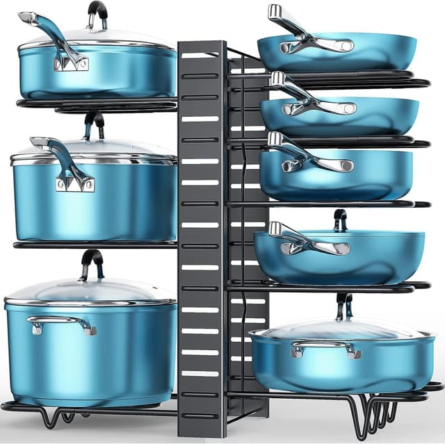 Imagen de ORDORA Pots and Pans Organizer 16.6" Rack 🍽 en OfertitasTOP