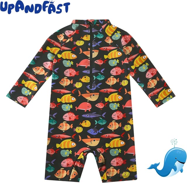 Thumbnail 2 de upandfast Zipper Swimwear with Sun Protection