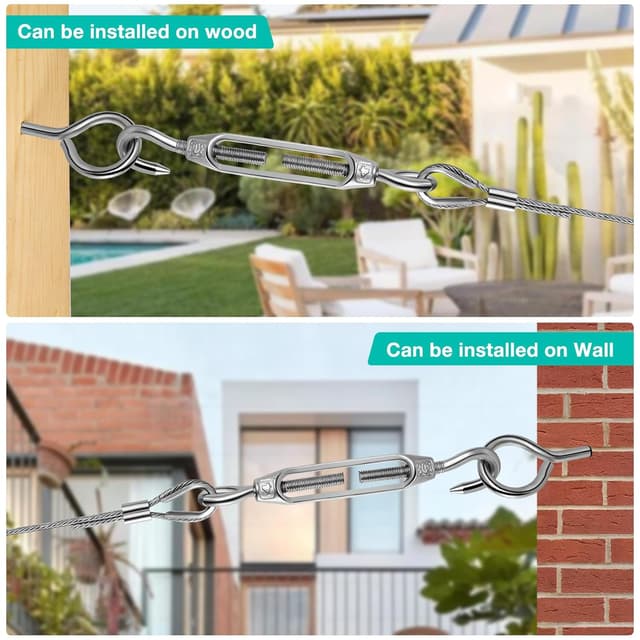 Thumbnail 6 de DIYLAND M4 Stainless Steel Turnbuckles