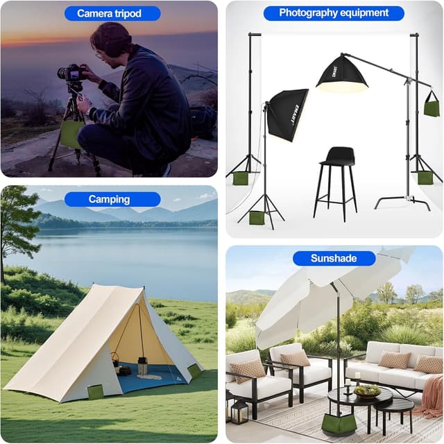 Thumbnail 6 de EMART Grüne Sandsäcke 4er-Pack – Sandsack 🎥