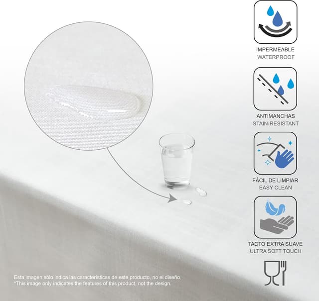 Thumbnail 4 de ECOMMERC3 Mantel Antimanchas 100x140 cm