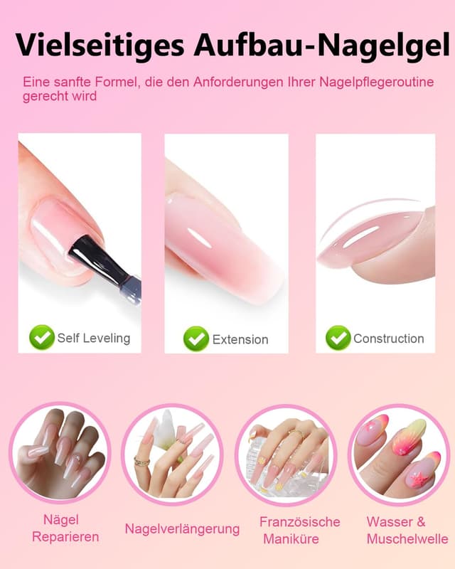 Detalle 2 de Aokitec Builder Gel Set 100 Formen đ